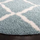 Safavieh Dallas Shag 257 Flat Weave Polypropylene Shag & Flokati Rug SGD257C-4