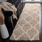 Safavieh Dallas Shag 257 Flat Weave Polypropylene Shag & Flokati Rug SGD257D-4