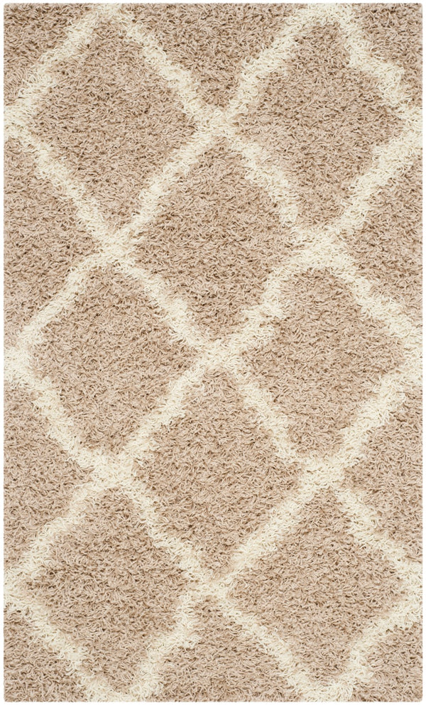 Safavieh Dallas Shag 257 Flat Weave Polypropylene Shag & Flokati Rug SGD257D-4