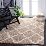 Safavieh Dallas Shag 257 Flat Weave Polypropylene Shag & Flokati Rug SGD257D-4