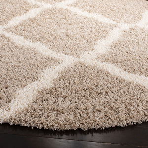 Safavieh Dallas Shag 257 Flat Weave Polypropylene Shag & Flokati Rug SGD257D-8SQ