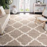 Safavieh Dallas Shag 257 Flat Weave Polypropylene Shag & Flokati Rug SGD257D-4