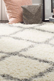 Safavieh Dallas Shag 257 Flat Weave Polypropylene Shag & Flokati Rug SGD257F-4