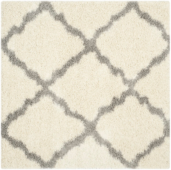 Safavieh Dallas Shag 257 Flat Weave Polypropylene Shag & Flokati Rug SGD257F-8SQ
