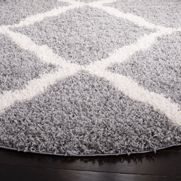 Safavieh Dallas Shag 257 Flat Weave Polypropylene Shag & Flokati Rug SGD257G-4SQ