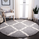 Safavieh Dallas Shag 257 Flat Weave Polypropylene Shag & Flokati Rug SGD257G-4SQ