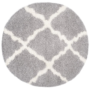 Safavieh Dallas Shag 257 Flat Weave Polypropylene Shag & Flokati Rug SGD257G-4SQ