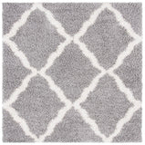 Safavieh Dallas Shag 257 Flat Weave Polypropylene Shag & Flokati Rug SGD257G-4SQ