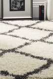 Safavieh Dallas Shag 257 Flat Weave Polypropylene Shag & Flokati Rug SGD257H-8R