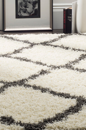 Safavieh Dallas Shag 257 Flat Weave Polypropylene Shag & Flokati Rug SGD257H-8SQ