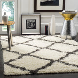 Safavieh Dallas Shag 257 Flat Weave Polypropylene Shag & Flokati Rug SGD257H-8SQ