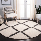 Safavieh Dallas Shag 257 Flat Weave Polypropylene Shag & Flokati Rug SGD257H-8R