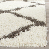 Safavieh Dallas Shag 257 Flat Weave Polypropylene Shag & Flokati Rug SGD257H-8SQ