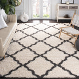 Safavieh Dallas Shag 257 Flat Weave Polypropylene Shag & Flokati Rug SGD257H-8R