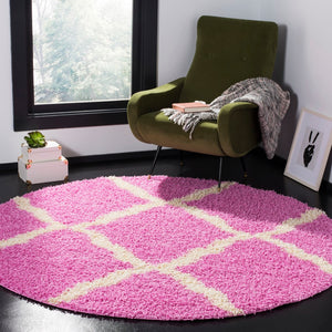Safavieh Dallas Shag 257 Flat Weave Polypropylene Shag & Flokati Rug SGD257I-4