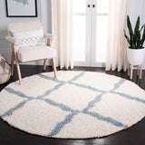 Safavieh Dallas Shag 257 Flat Weave Polypropylene Shag & Flokati Rug SGD257J-4SQ