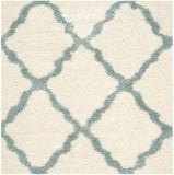 Safavieh Dallas Shag 257 Flat Weave Polypropylene Shag & Flokati Rug SGD257J-4SQ