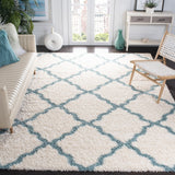 Safavieh Dallas Shag 257 Flat Weave Polypropylene Shag & Flokati Rug SGD257J-4SQ