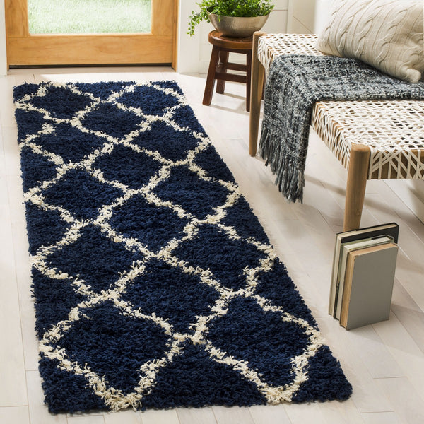 Safavieh Dallas Shag 257 Flat Weave Polypropylene Shag & Flokati Rug SGD257N-28