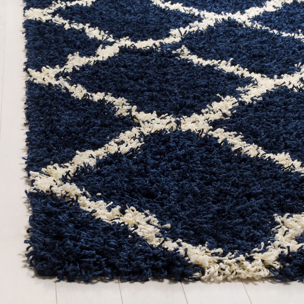 Safavieh Dallas Shag 257 Polypropylene Pile Power Loomed Shag & Flokati Rug SGD257N-10SQ