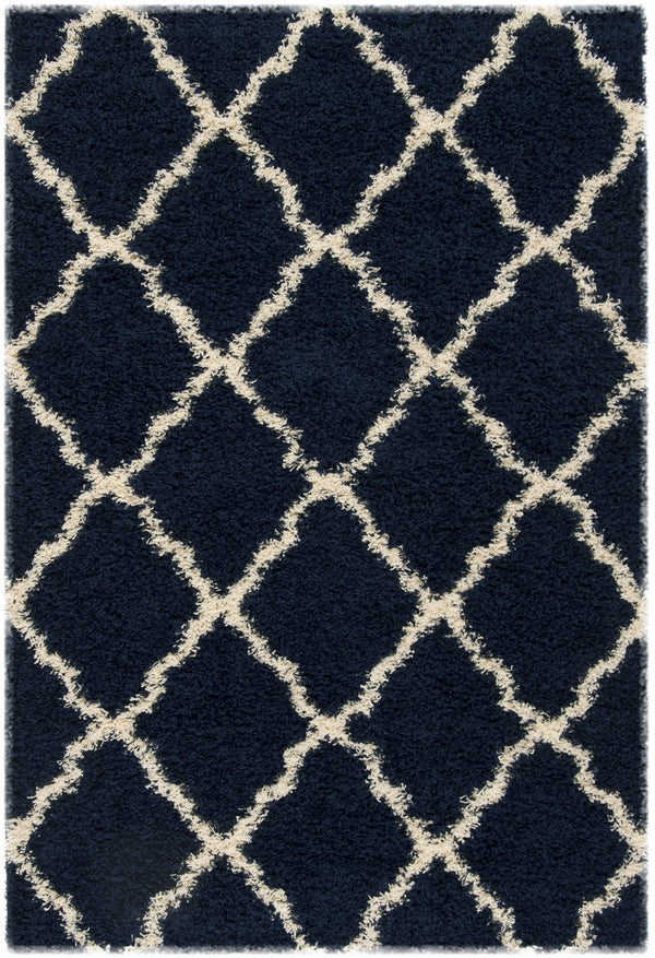 Safavieh Dallas Shag 257 Polypropylene Pile Power Loomed Shag & Flokati Rug SGD257N-10SQ