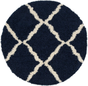 Safavieh Dallas Shag 257 Polypropylene Pile Power Loomed Shag & Flokati Rug SGD257N-10SQ