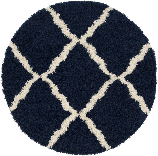 Safavieh Dallas Shag 257 Polypropylene Pile Power Loomed Shag & Flokati Rug SGD257N-10SQ