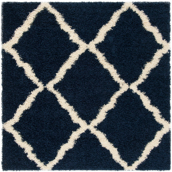 Safavieh Dallas Shag 257 Flat Weave Polypropylene Shag & Flokati Rug SGD257N-8SQ