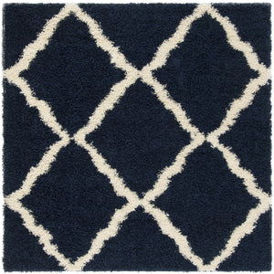 Safavieh Dallas Shag 257 Polypropylene Pile Power Loomed Shag & Flokati Rug SGD257N-10SQ