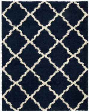 Safavieh Dallas Shag 257 Polypropylene Pile Power Loomed Shag & Flokati Rug SGD257N-10SQ