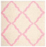 Safavieh Dallas Shag 257 Flat Weave Polypropylene Shag & Flokati Rug SGD257P-9