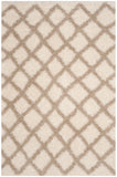 Safavieh Dallas Shag 258 Flat Weave Polypropylene Shag & Flokati Rug SGD258B-26