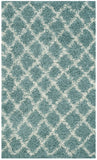 Safavieh Dallas Shag 258 Flat Weave Polypropylene Shag & Flokati Rug SGD258C-210