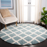 Safavieh Dallas Shag 258 Flat Weave Polypropylene Shag & Flokati Rug SGD258C-210