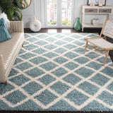 Safavieh Dallas Shag 258 Flat Weave Polypropylene Shag & Flokati Rug SGD258C-210