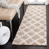 Safavieh Dallas Shag 258 Flat Weave Polypropylene Shag & Flokati Rug SGD258D-210