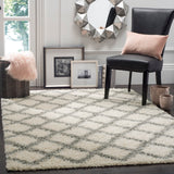 Safavieh Dallas Shag 258 Flat Weave Polypropylene Shag & Flokati Rug SGD258F-26