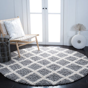 Safavieh Dallas Shag 258 Flat Weave Polypropylene Shag & Flokati Rug SGD258G-210