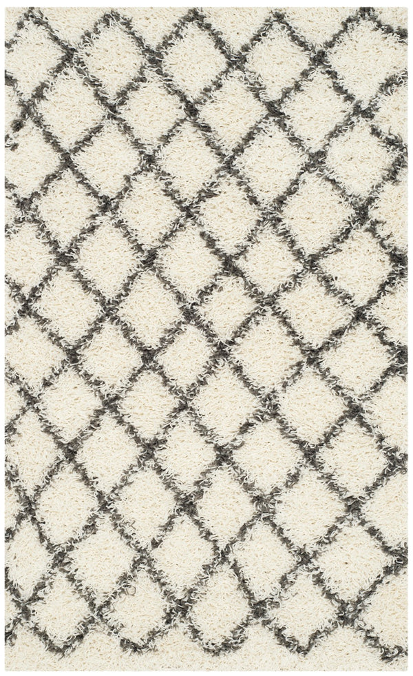 Safavieh Dallas Shag 258 Flat Weave Polypropylene Shag & Flokati Rug SGD258H-3