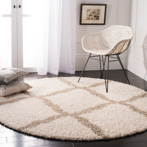 Safavieh Dallas Shag Power Loomed Polypropylene Pile Rug SGDS257B-8SQ