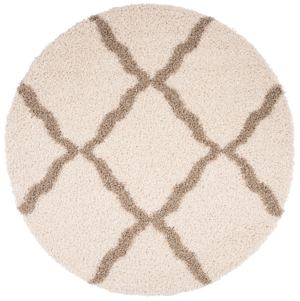 Safavieh Dallas Shag Power Loomed Polypropylene Pile Rug SGDS257B-8SQ