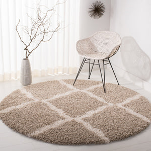 Safavieh Dallas Shag Power Loomed Polypropylene Pile Rug SGDS257D-8SQ