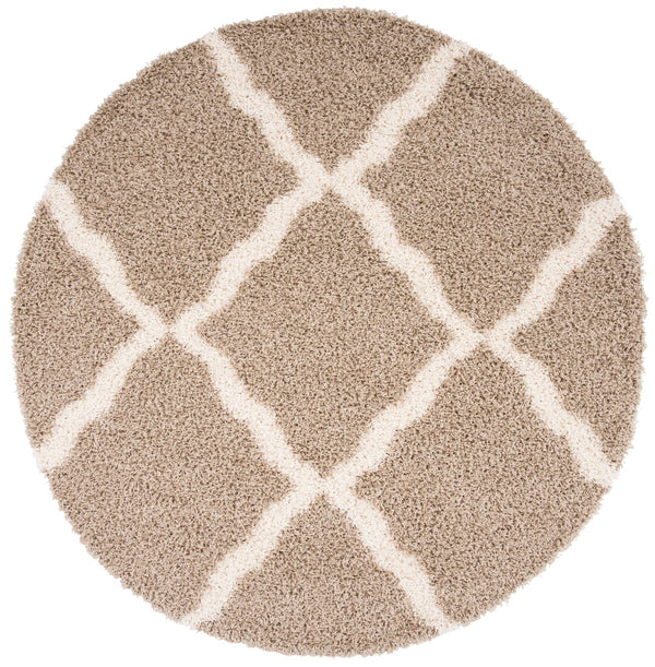 Safavieh Dallas Shag Power Loomed Polypropylene Pile Rug SGDS257D-8SQ