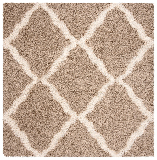 Safavieh Dallas Shag Power Loomed Polypropylene Pile Rug SGDS257D-8SQ