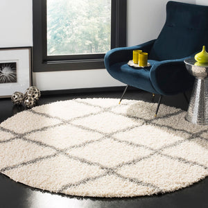 Safavieh Dallas Shag Power Loomed Polypropylene Pile Shag & Flokati Rug SGDS257F-6R