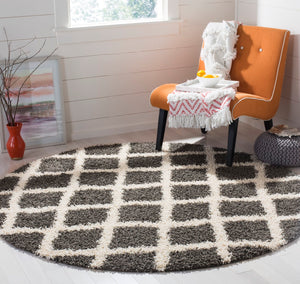 Safavieh Dallas Shag Power Loomed Polypropylene Pile Shag & Flokati Rug SGDS258A-4