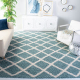 Safavieh Dallas Shag Power Loomed Polypropylene Pile Shag & Flokati Rug SGDS258C-4