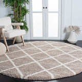 Safavieh Hudson Shag 222 Power Loomed Polypropylene Shag Rug SGH222B-8