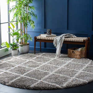 Safavieh Hudson Shag 222 Power Loomed Polypropylene Shag Rug SGH222F-8