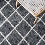 Safavieh Hudson Shag 222 Power Loomed Polypropylene Shag Rug SGH222G-8